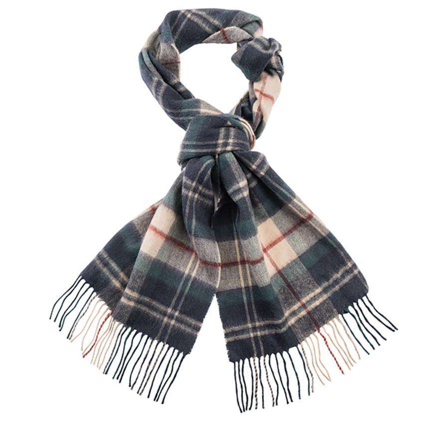 Land Rover Lambswool Scarf by Barbour - Country Club Prep