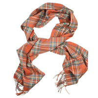 Shilhope Check Scarf in Antique Royal by Barbour - Country Club Prep
