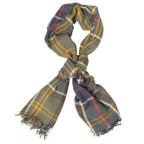 Superfine Tartan Scarf by Barbour - Country Club Prep