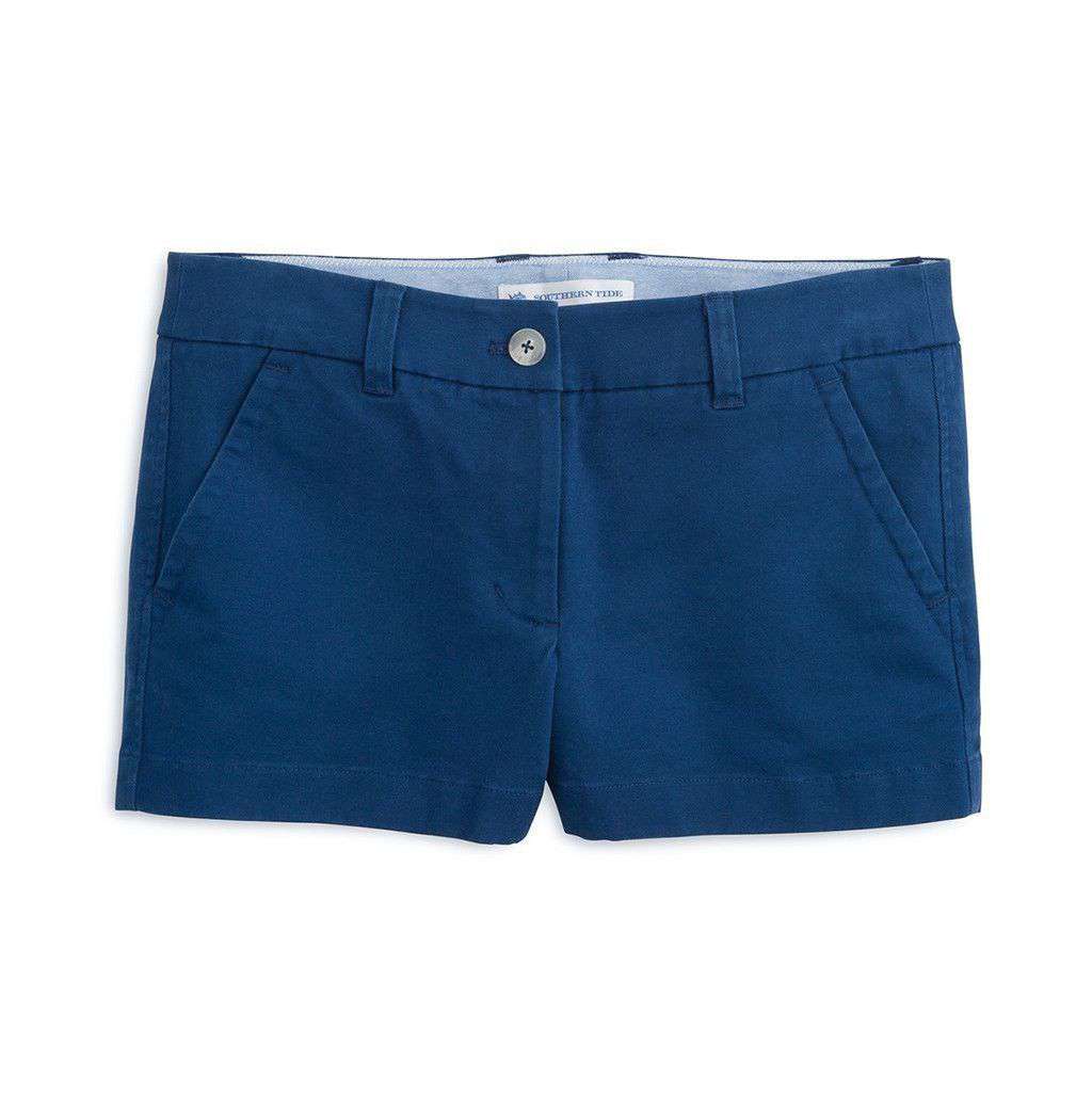 3" Leah Short in Nautical Navy by Southern Tide - Country Club Prep