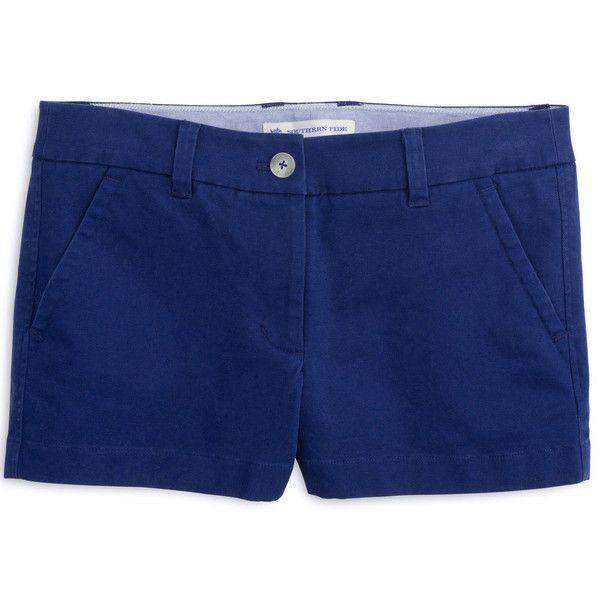 3" Leah Short in Yacht Blue by Southern Tide - Country Club Prep