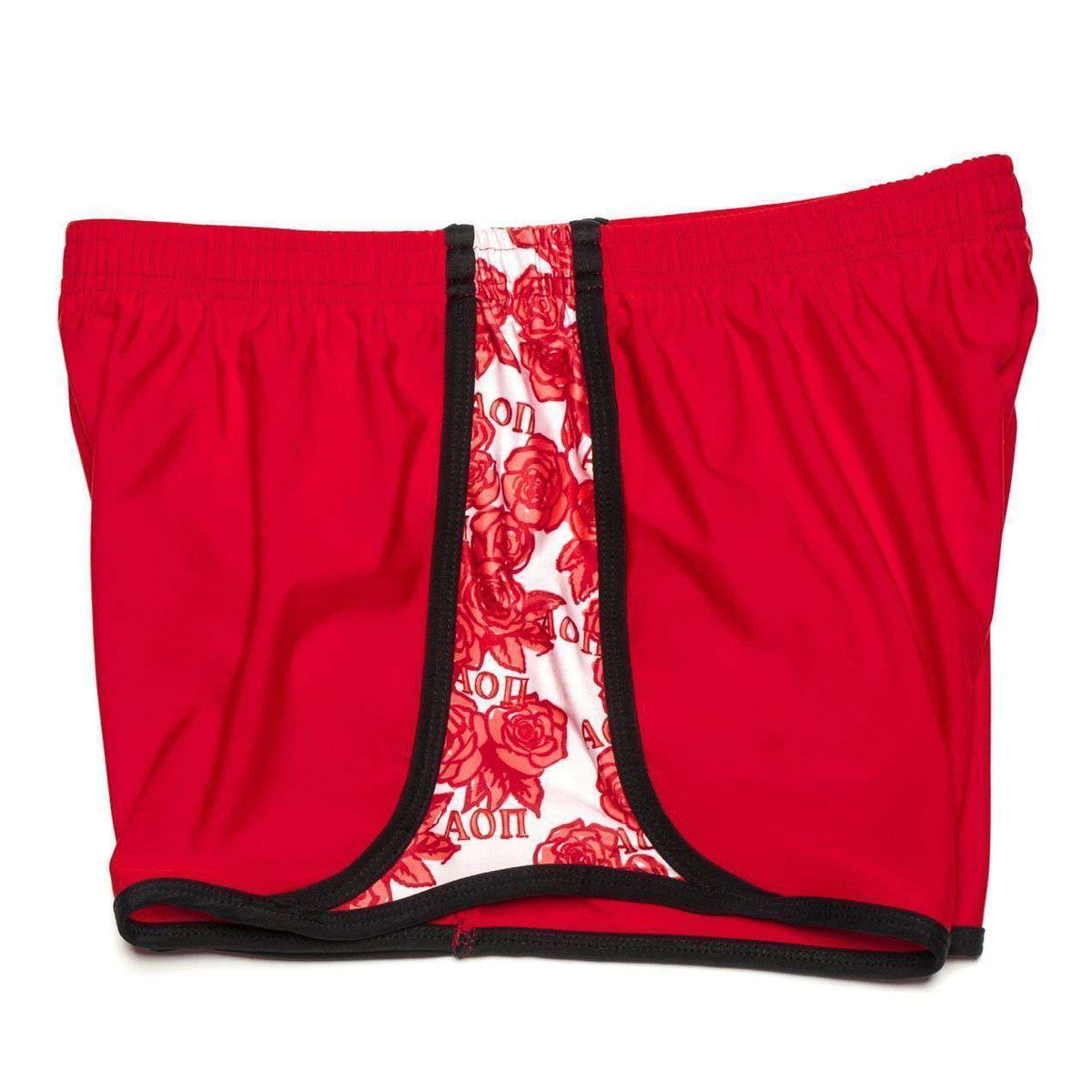 Alpha Omicron Pi Shorts in Patriot Red by Krass & Co. - Country Club Prep