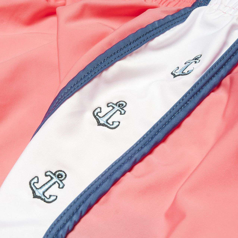 Anchors Aweigh Shorts in Coral by Krass & Co. - Country Club Prep
