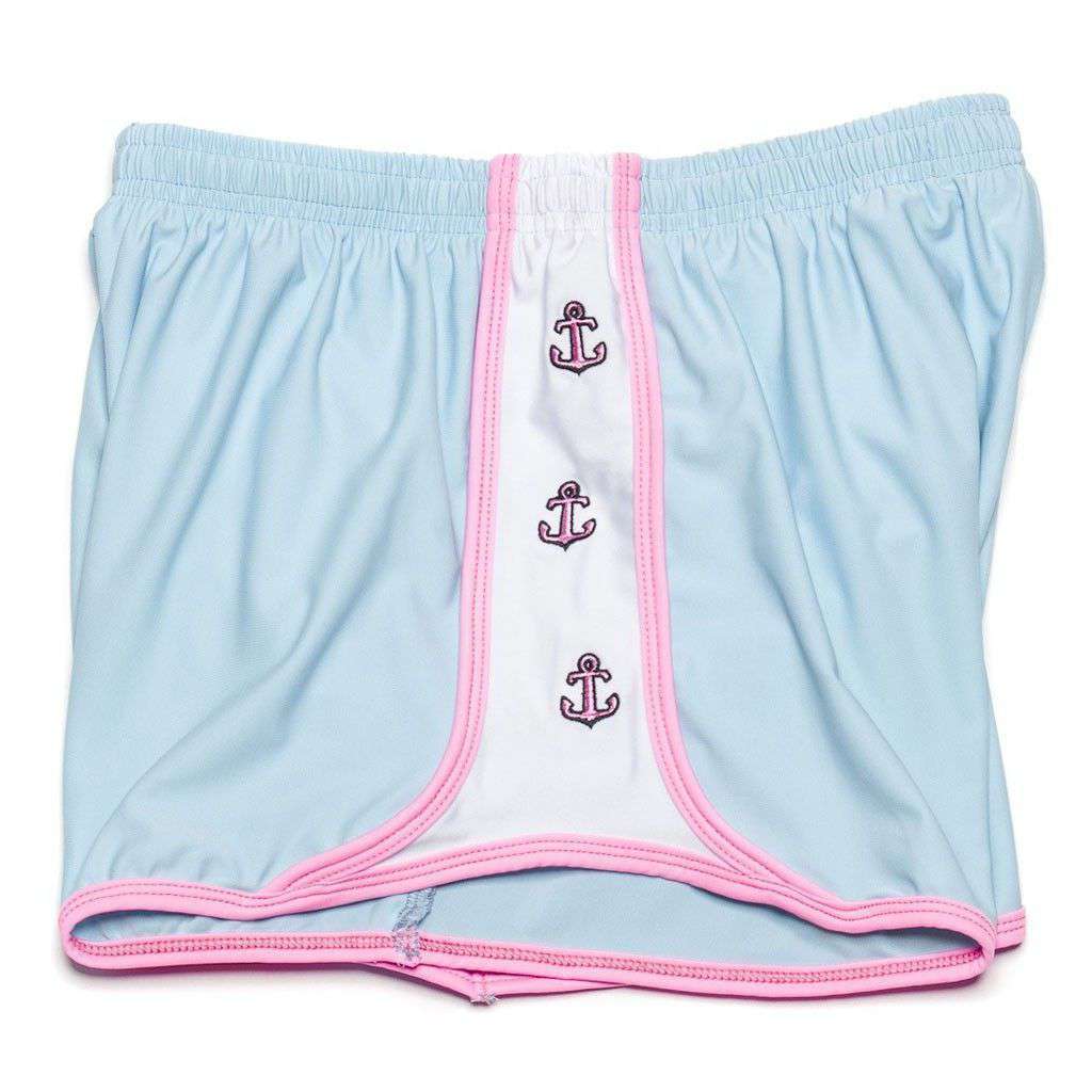 Anchors Aweigh Shorts in Light Blue by Krass & Co. - Country Club Prep