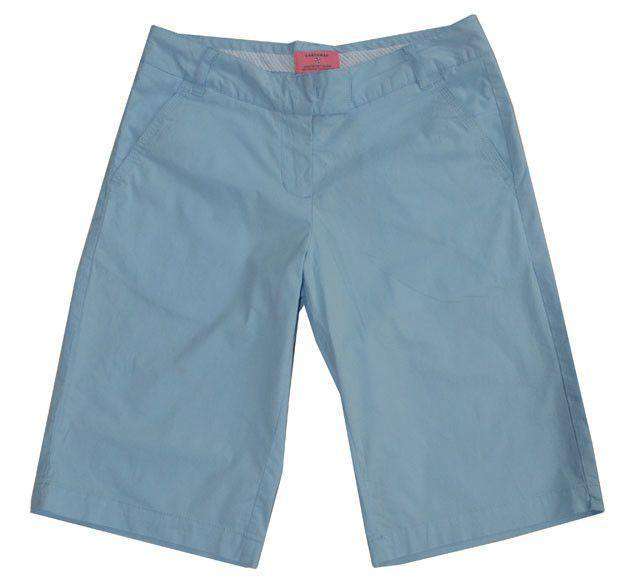 Bermuda Short in Carolina Blue by Castaway Clothing - Country Club Prep