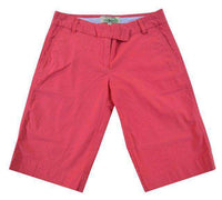 Bermuda Short in Sunset Red by Castaway Clothing - Country Club Prep