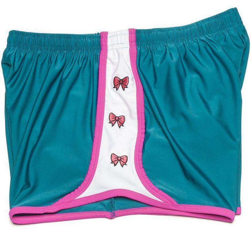 Bows Before Bros Shorts in Green by Krass & Co. - Country Club Prep