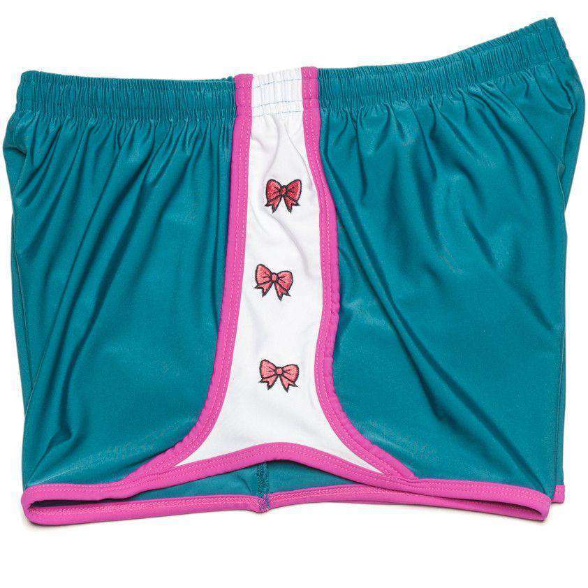 Bows Before Bros Shorts in Green by Krass & Co. - Country Club Prep