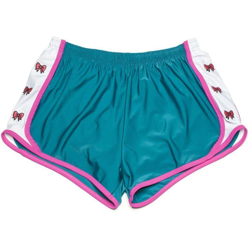 Bows Before Bros Shorts in Green by Krass & Co. - Country Club Prep