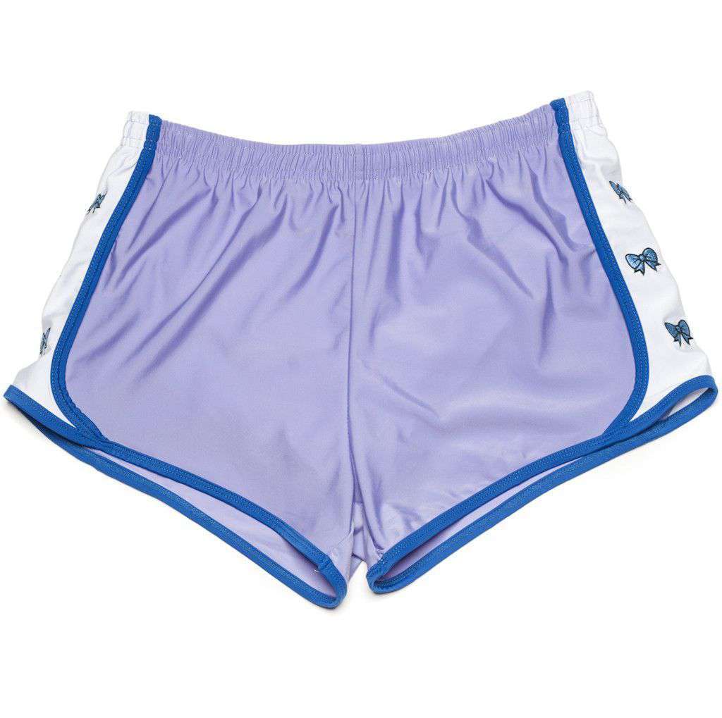 Bows Before Bros Shorts in Purple by Krass & Co. - Country Club Prep