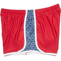 Campus Crush Shorts In Red by Krass & Co. - Country Club Prep