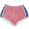 Chi Omega Shorts in Red, White and Blue by Krass & Co. - Country Club Prep