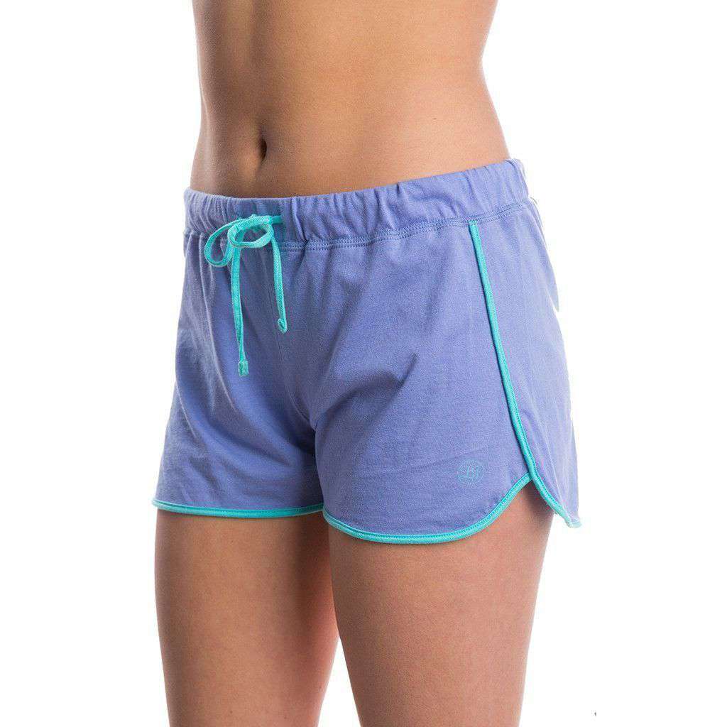 Draw String Shorts in Lilac by Lauren James - Country Club Prep