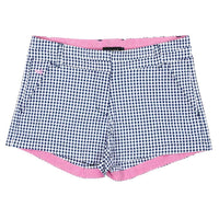 Gingham Brighton Short in Navy by Southern Marsh - Country Club Prep