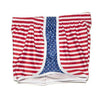 Kappa Alpha Theta Shorts in Red, White and Blue by Krass & Co. - Country Club Prep