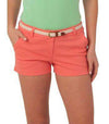 Ladies Chino 3" Shorts in Sugar Coral Pink by Southern Tide - Country Club Prep