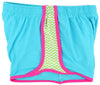Making Waves Shorts in Neon Blue by Krass & Co. - Country Club Prep