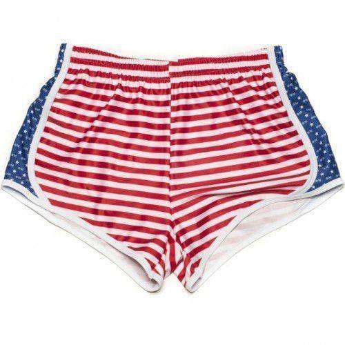 Phi Mu Shorts in Red, White and Blue by Krass & Co. - Country Club Prep