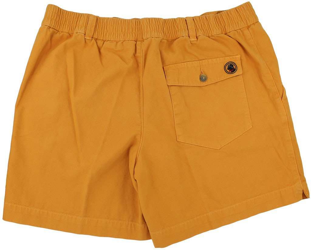 Preppy Camp Short in Burnt Orange by Southern Proper - Country Club Prep