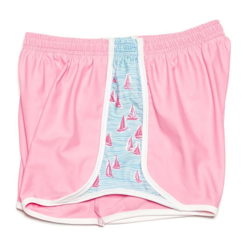 Sailboat Shorts in Pink by Krass & Co. - Country Club Prep