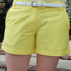 Sailing Short in Lemon Yellow by Castaway Clothing - Country Club Prep