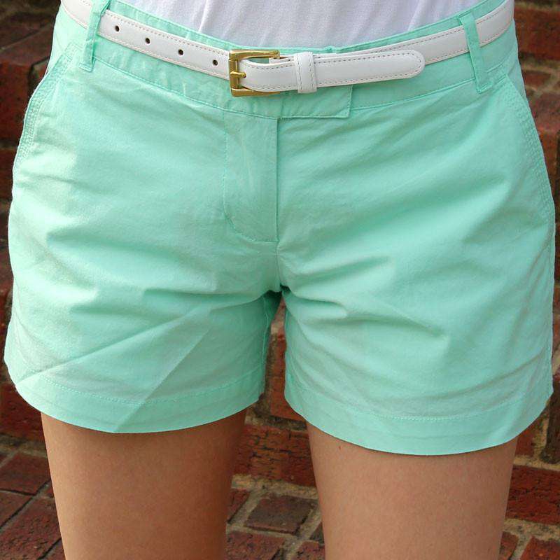 Sailing Short in Seafoam Green by Castaway Clothing - Country Club Prep