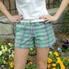 Sailing Short in Village Madras by Castaway Clothing - Country Club Prep