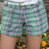 Sailing Short in Village Madras by Castaway Clothing - Country Club Prep