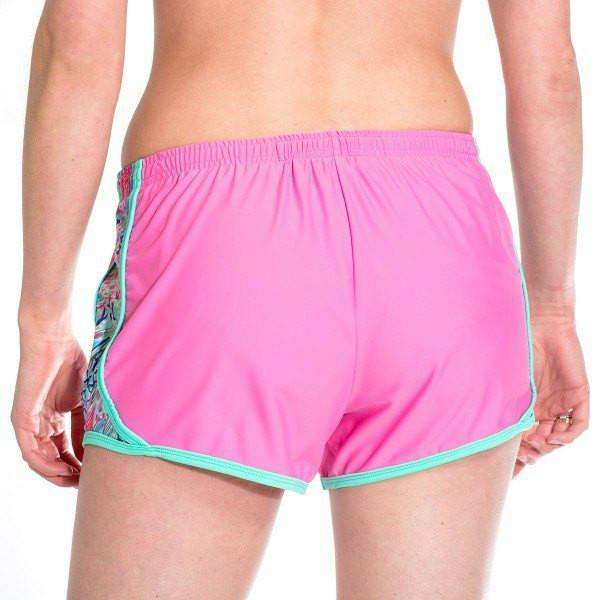Scaled Back Shorts in Pop Pink by Krass & Co. - Country Club Prep