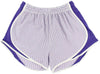 Shorties Shorts in Lavender Seersucker by Lauren James - Country Club Prep