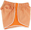 Shorties Shorts in Orange Gingham by Lauren James - Country Club Prep