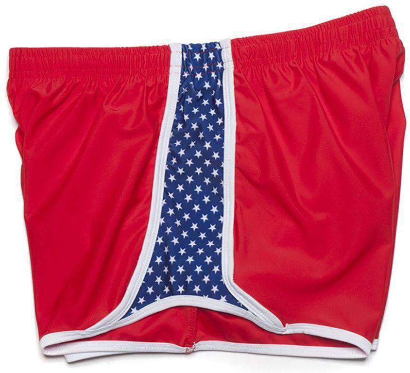 Star Spangled Shorts in Patriot Red by Krass and Co. - Country Club Prep