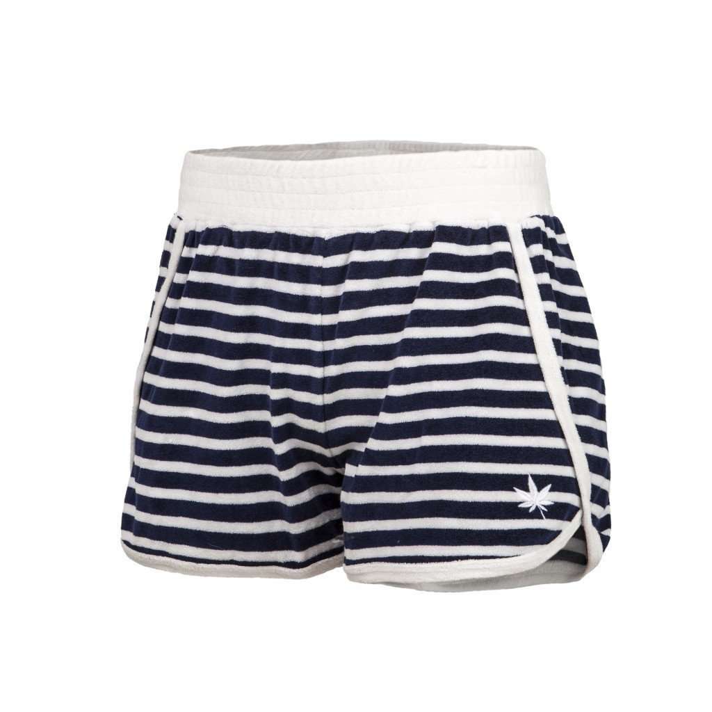 Terry Short in Navy and White Stripe by Boast - Country Club Prep