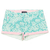 The Brighton Printed Reef Short in Antigua Blue by Southern Marsh - Country Club Prep