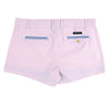 The Brighton Seersucker Chino Short in Pink Stripe by Southern Marsh - Country Club Prep