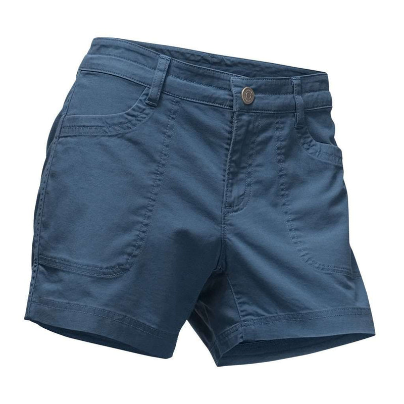 Women's Cliffside Shorts in Shady Blue by The North Face - Country Club Prep
