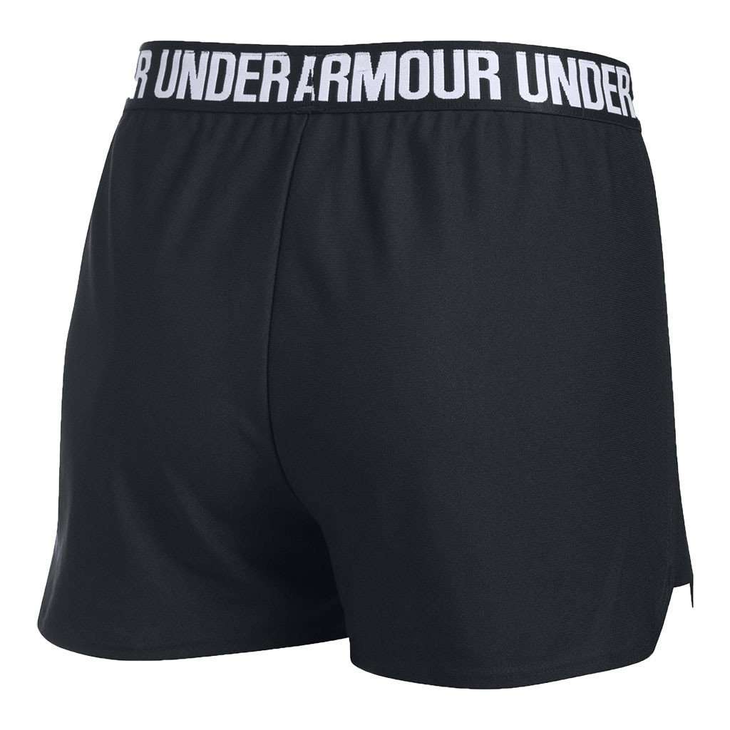 Women's Play Up 2.0 Shorts in Black by Under Armour - Country Club Prep