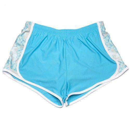 Zeta Tau Alpha Shorts in Island Blue by Krass & Co. - Country Club Prep