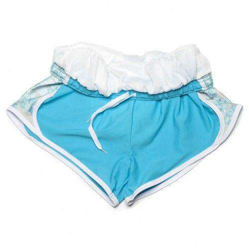 Zeta Tau Alpha Shorts in Island Blue by Krass & Co. - Country Club Prep