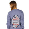 Amercia is Too Good for Small Dreams Sweatshirt in Blue Jean by Jadelynn Brooke - Country Club Prep