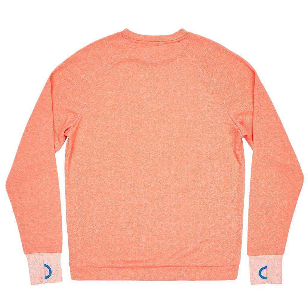 Asheville Terry Sweater in Coral by Southern Marsh - Country Club Prep