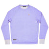 Asheville Terry Sweater in Lilac by Southern Marsh - Country Club Prep