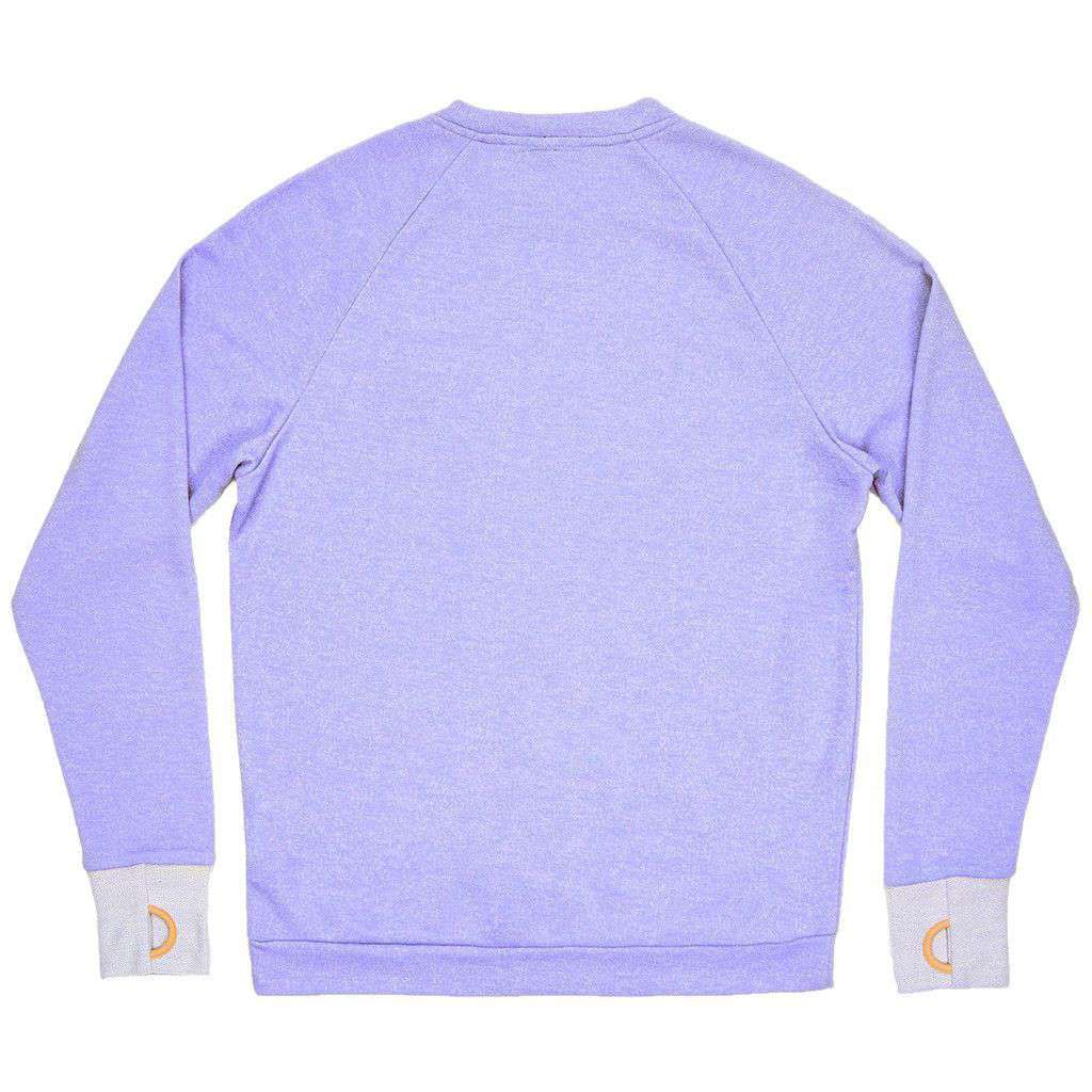 Asheville Terry Sweater in Lilac by Southern Marsh - Country Club Prep