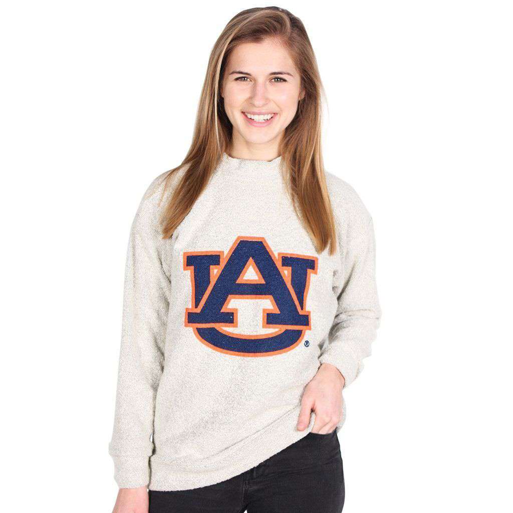 Auburn Woolly in Natural by Woolly Threads - Country Club Prep