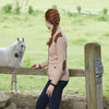 Aughrim Cardigan Sweater in Oatmeal by Dubarry of Ireland - Country Club Prep