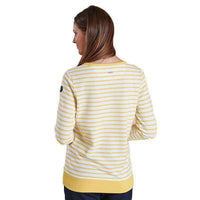 Berkley Sweatshirt in Yellow by Barbour - Country Club Prep