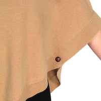 Cashmere Cape in Tan by Tyler Boe - Country Club Prep