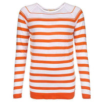 Chock Striped Knit in Marigold by Barbour - Country Club Prep