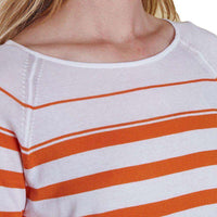 Chock Striped Knit in Marigold by Barbour - Country Club Prep