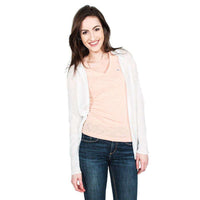 Cooten Bay Cardigan in White by Hiho - Country Club Prep